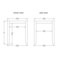 Alaterre Furniture Newport 3-Piece Faux Concrete and Wood 36"L Coffee Table with Two 21" Square End Tables ANNP0111371 - alternate 4